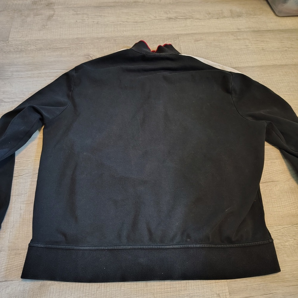Polo Ralph Lauren Performance Mens XXL Black Red Track Jacket Full Zip Pony Logo - Picture 3 of 9